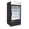 Maxx Cold Refrigerator 12 cu.ft., Single Door, Comm. Merchandiser, Black/Glass MXM1-12RB - alternate 1